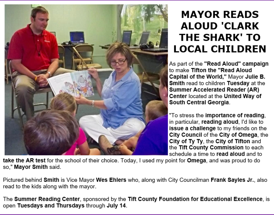 Mayor Reads